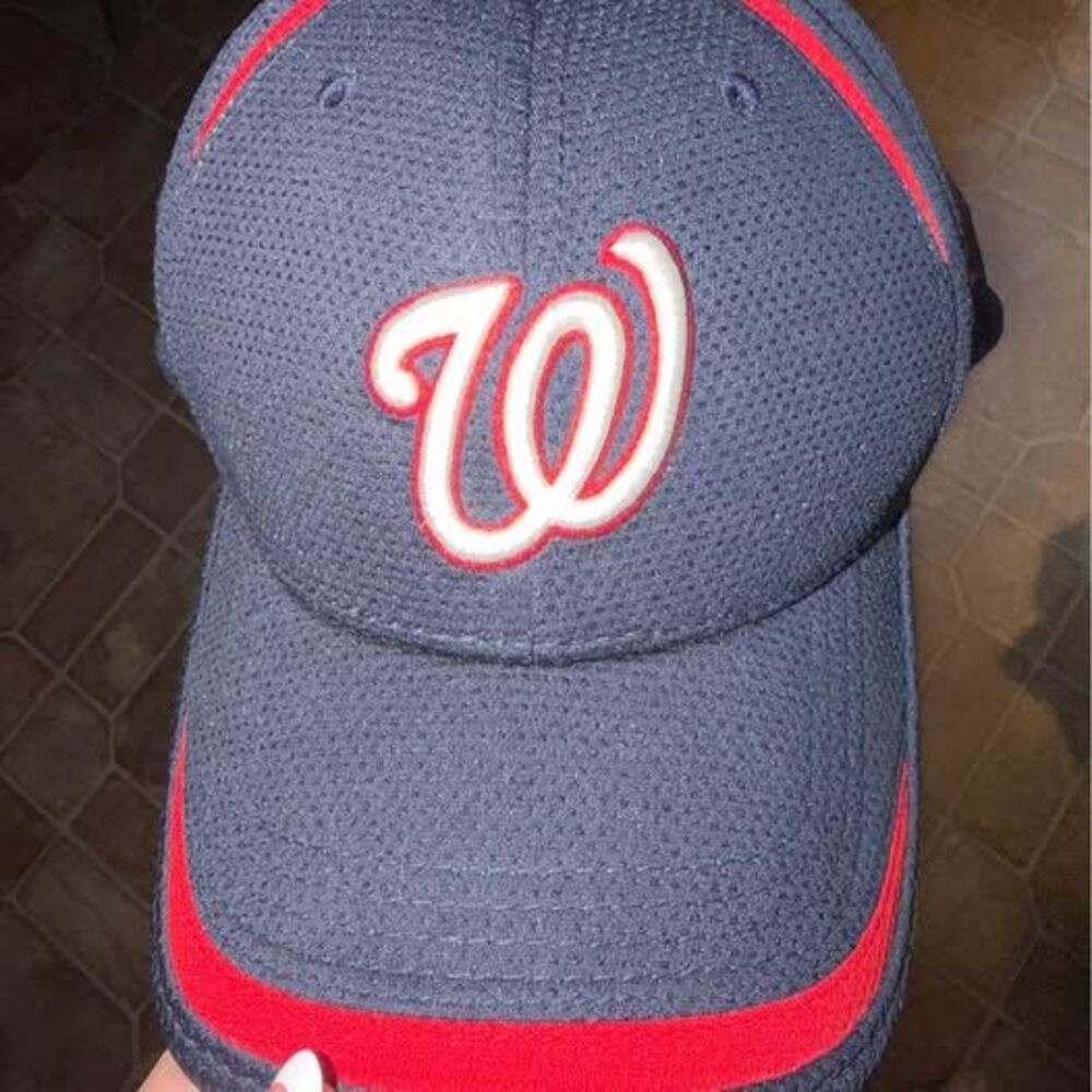 Washington Nationals New Era Stretch Fit Hat M/L MLB Cap